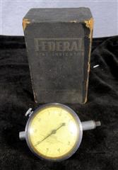 LOT 5 VINTAGE FEDERAL MACHINIST TOOLS - ONE FEDERAL .0001